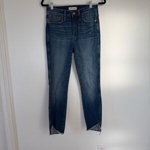 Madewell 10” High Rise Skinny Jeans Size 27